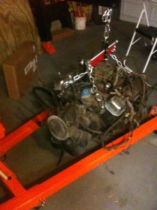 Pontiac 400 W72 Engine