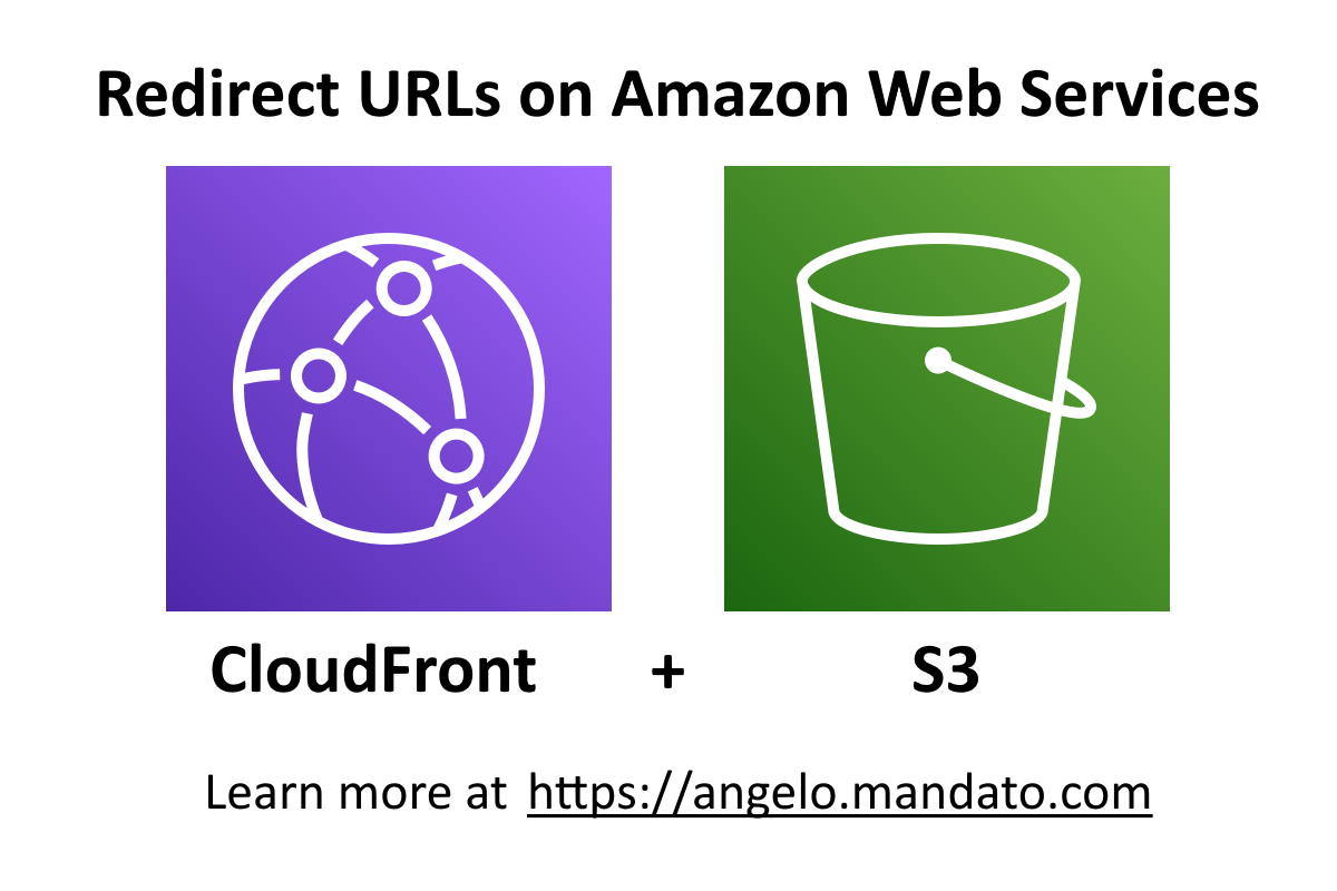 Redirect URLs on Amazon Web Services using CloudFront and S3